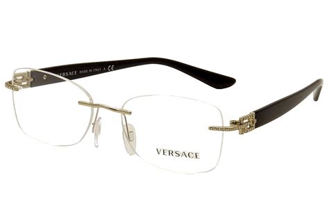 versace rimless eyeglasses|versace eyeglass frames for prescription.